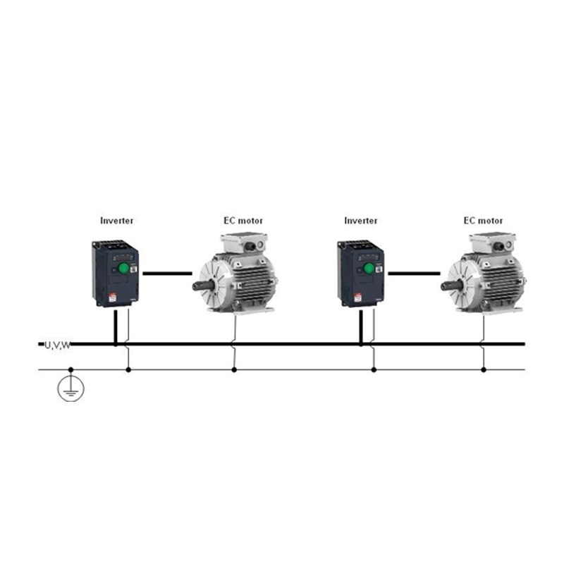 Motoare EC de &icirc;naltă eficiență cu invertor de montare separat