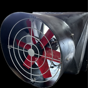 EC ventil&aacute;tor s cirkul&aacute;ciou vzduchu v hydin&aacute;rni