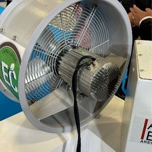 EC-Axialventilator mit kurzem Geh&auml;use